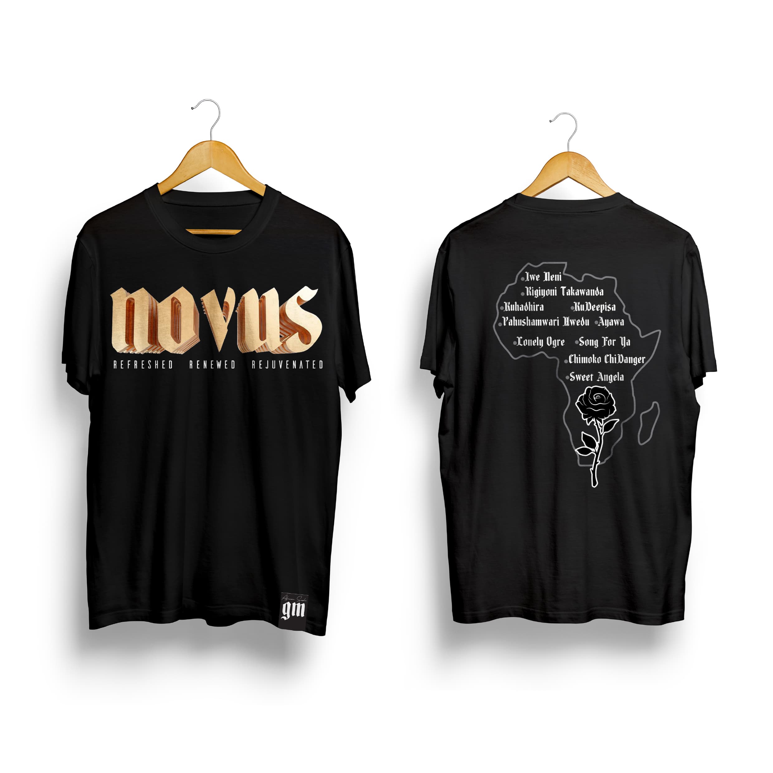 Novus Africa Map (Black)