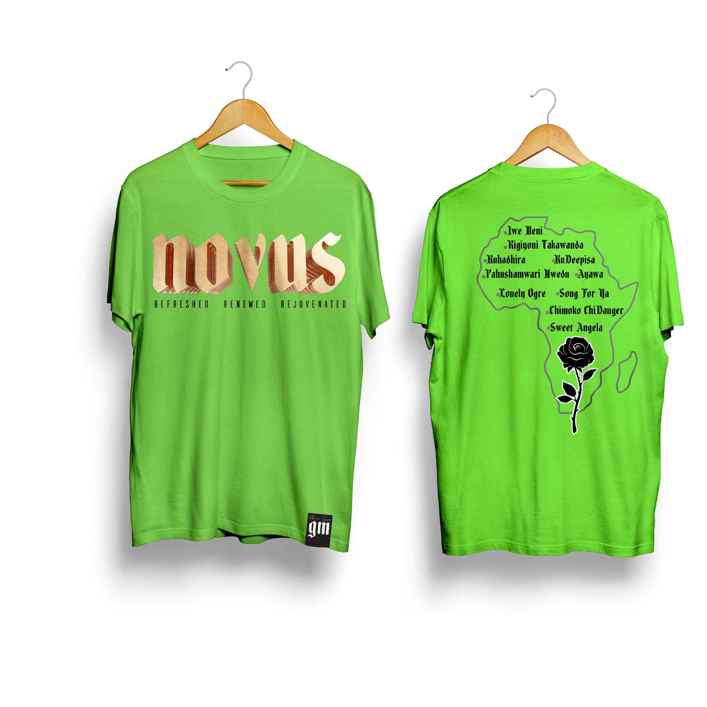 Novus Africa Map (Lime)