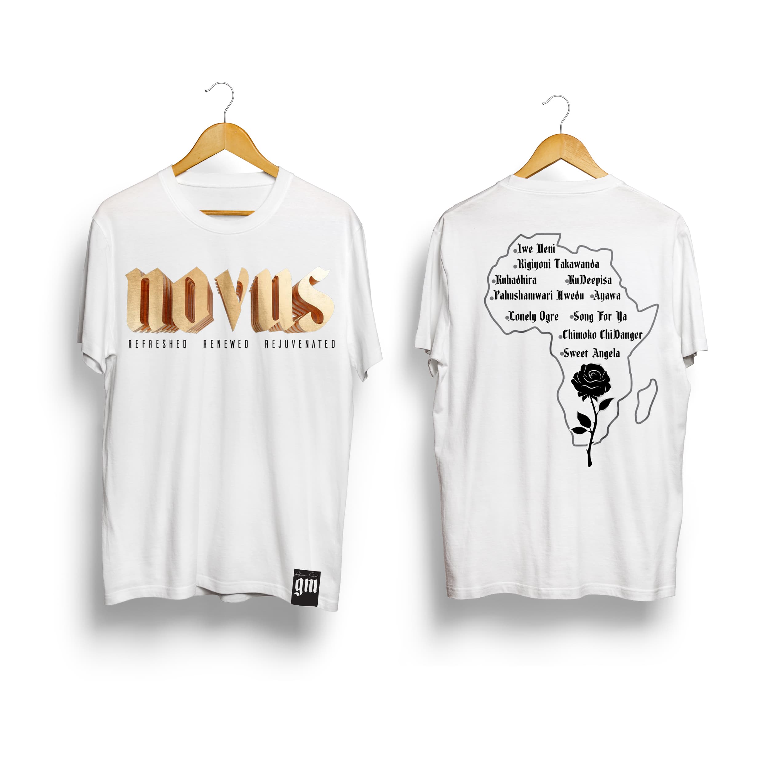 Novus Africa Map (White)