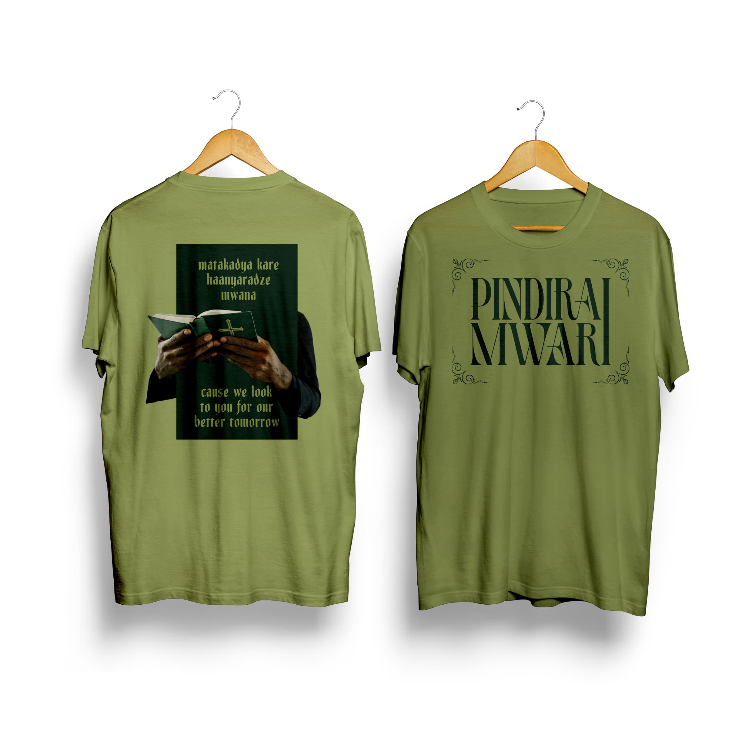 Pindirai Mwari (Army Green)